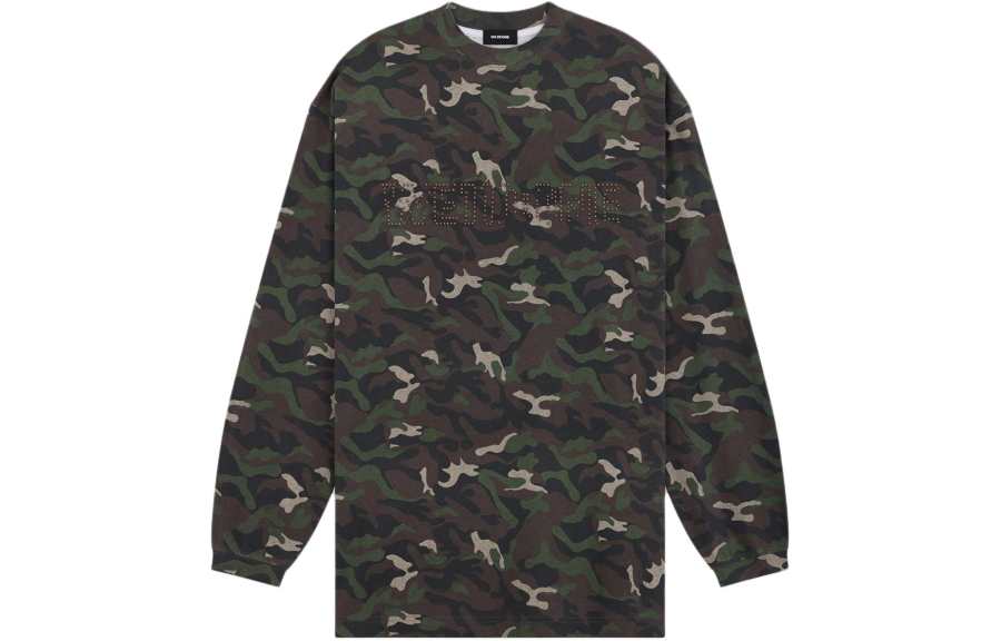 WE11DONE WE11DONE SS24 T Shirt Unisex Khaki