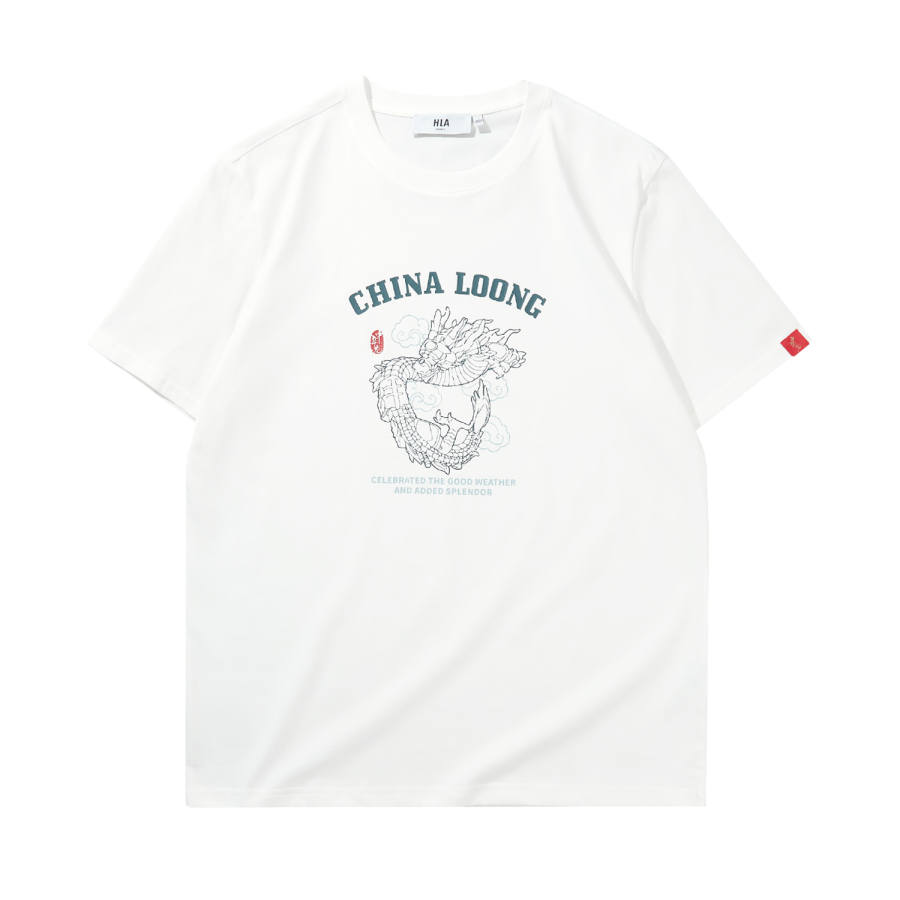 HLA Chinese Dragon Collection T Shirt Men's