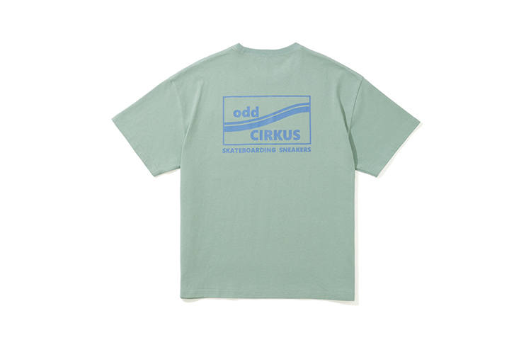 ODDCIRKUS SS24 T Shirt Unisex Pea Green