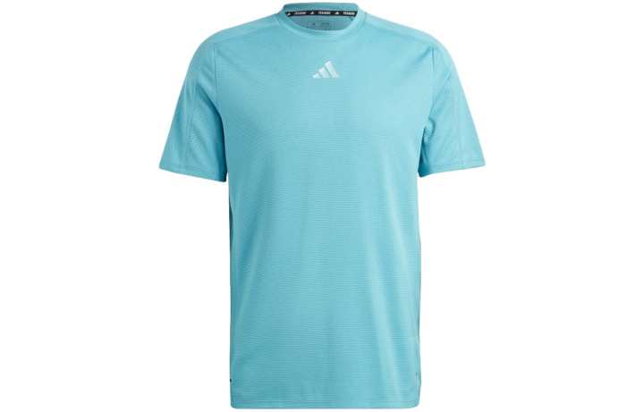 Adidas Adidas T Shirts Men's Blue Crew Neck Moderate Other
