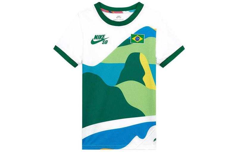 Nike Nike Sb X Parra Brazil Federation Kit Crew Youth Jersey