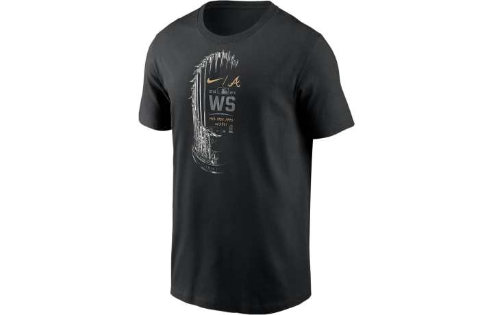 Nike Nike X MLB T Shirts Men's Black Crew Neck Moderate Straight Fit