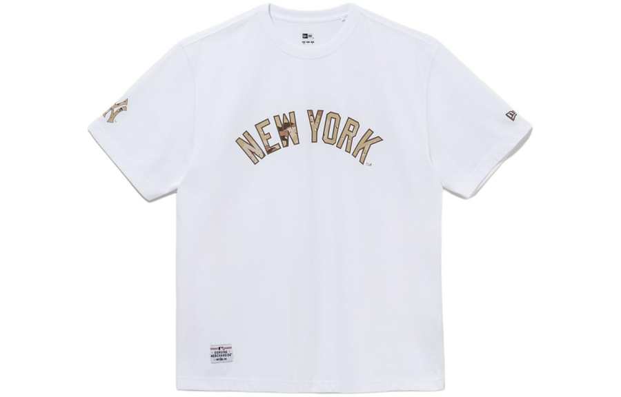 New Era SS24 T Shirt Unisex White
