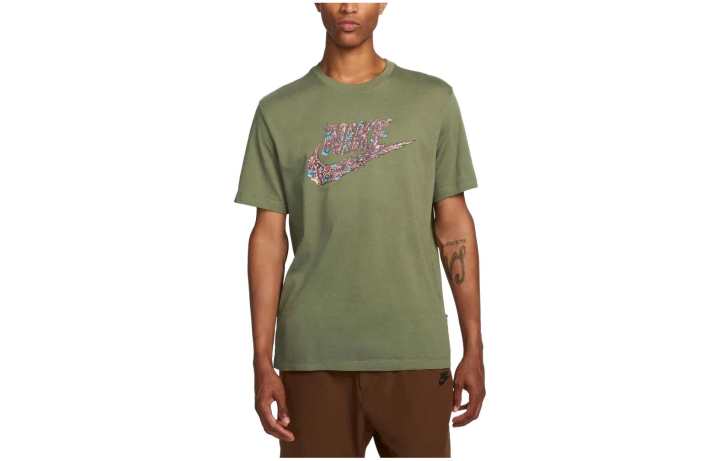 Nike Nike Sportswear T Shirt Men's Green