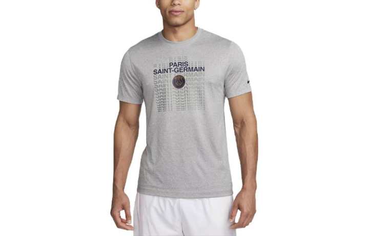 Nike Nike Paris Saint Germain T Shirt Men's Gray
