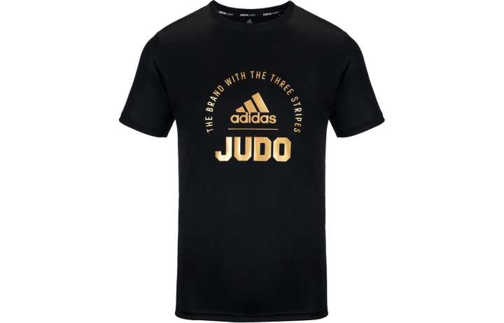 Adidas Adidas T Shirt Unisex Black Gold