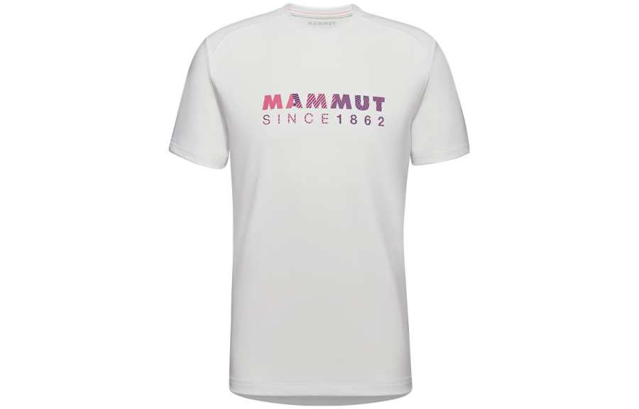 MAMMUT Trovat T Shirts Men's Crew Neck Moderate Straight Fit