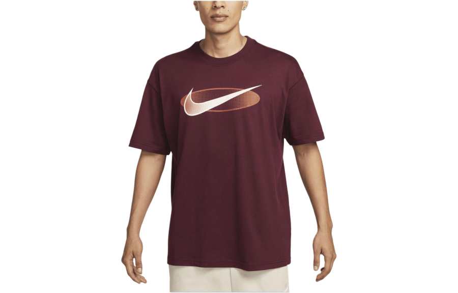 Nike Nike Sportswear T Shirt Men's Burgundy
