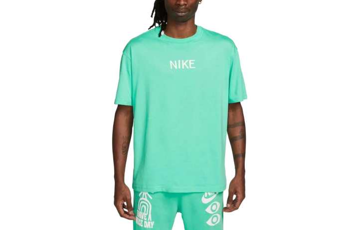 Nike Nike NSW TEE M90 HBR T Shirt Men's Green