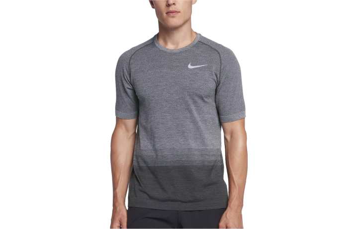 Nike Nike DRY Running T Shirt Men's Coal Black