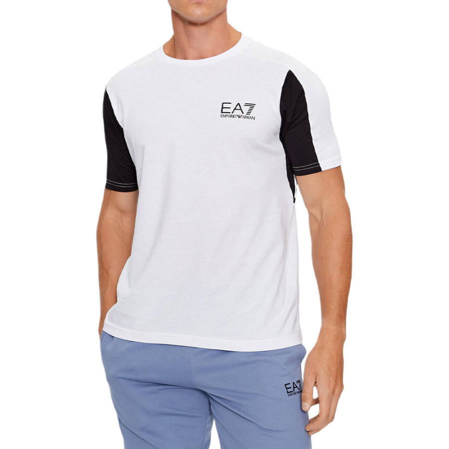 EMPORIO ARMANI EA7 SS23 T Shirt Men's Multicolor
