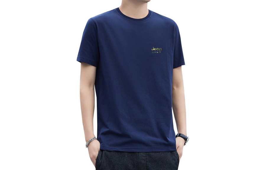 JEEP SPIRIT Set in Sleeve T Shirt Men's