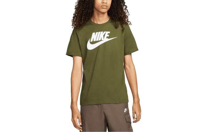 Nike Nike T Shirts Men's Green Crew Neck Moderate Other