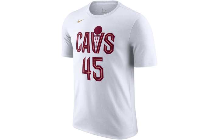 Nike Nike Cleveland Cavaliers T Shirt Cleveland Cavaliers Men's White