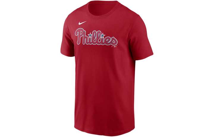 Nike Nike Philadelphia Phillies Fuse Wordmark T Shirt Men's Red