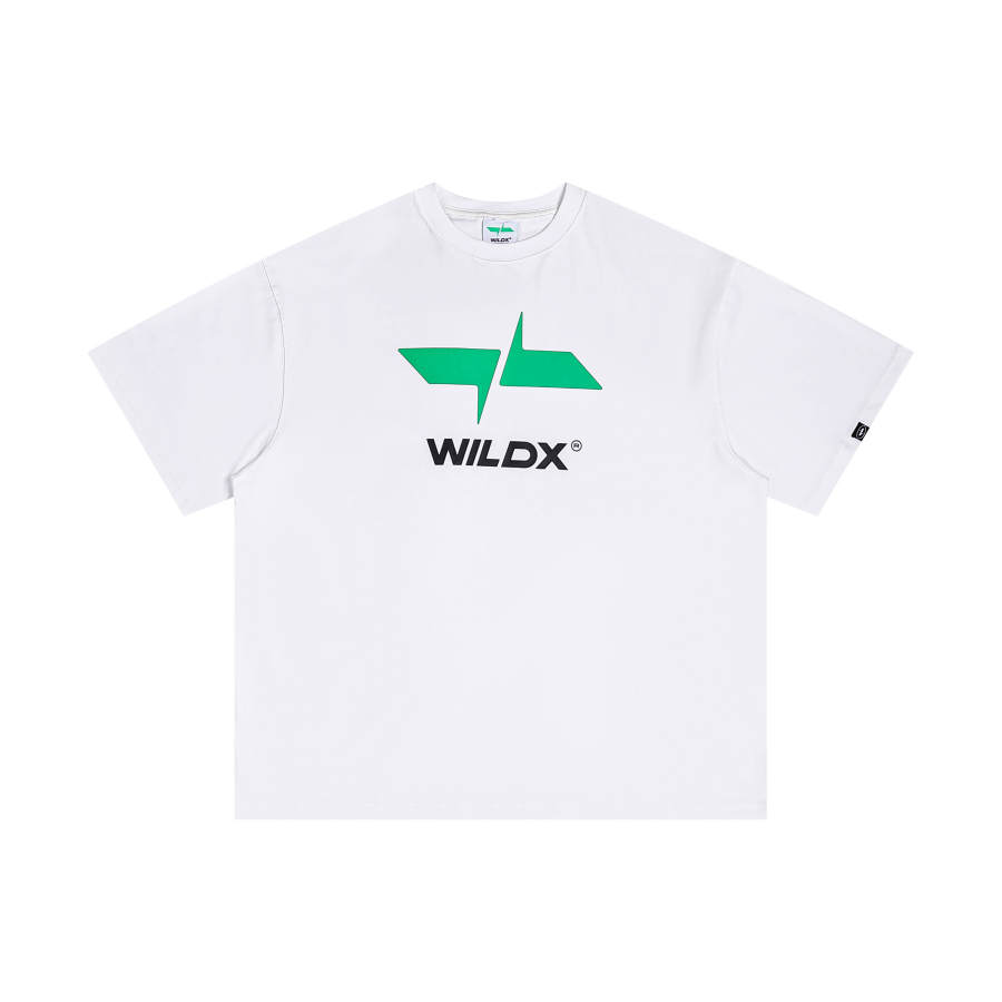 WILDX WILDX Summer Basic LOGO Short Sleeved T Shirts Unisex