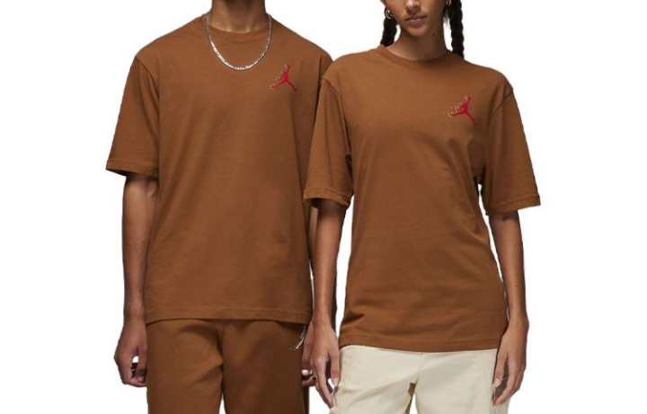 Jordan Jordan Essentials Holiday T Shirt Unisex Brown