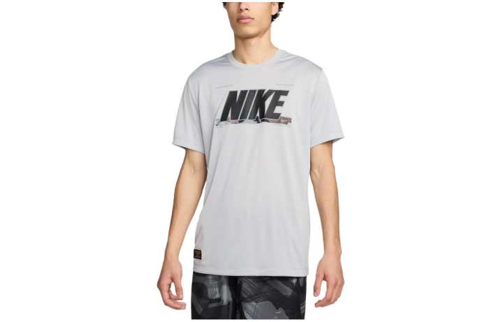 Nike Nike T Shirt Men's Light Smoke Gray