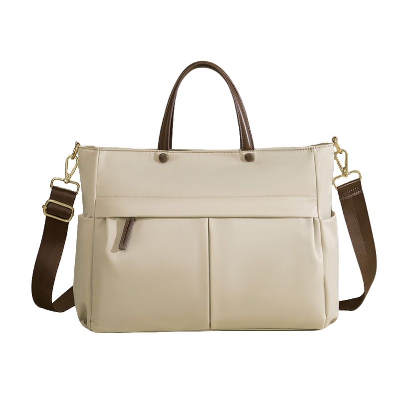 PAYOT PAYOT Oxford Laptop Bag Medium Unisex Apricot/Black