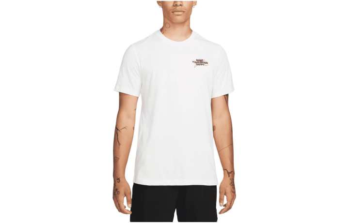Nike Nike Dri FIT D.Y.E T Shirt Men's White