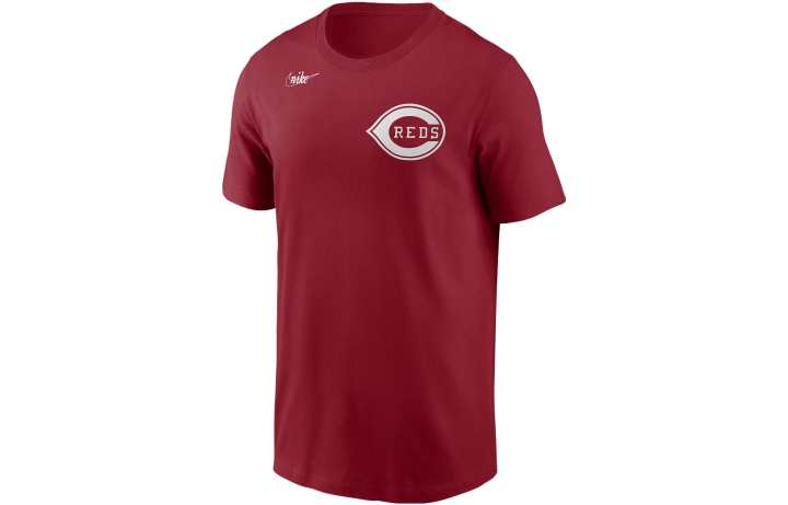 Nike Nike T Shirts Men's Red Crew Neck Moderate Straight Fit