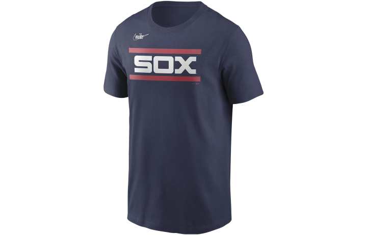 Nike Nike T Shirts Men's Navy Blue Crew Neck Moderate Straight Fit