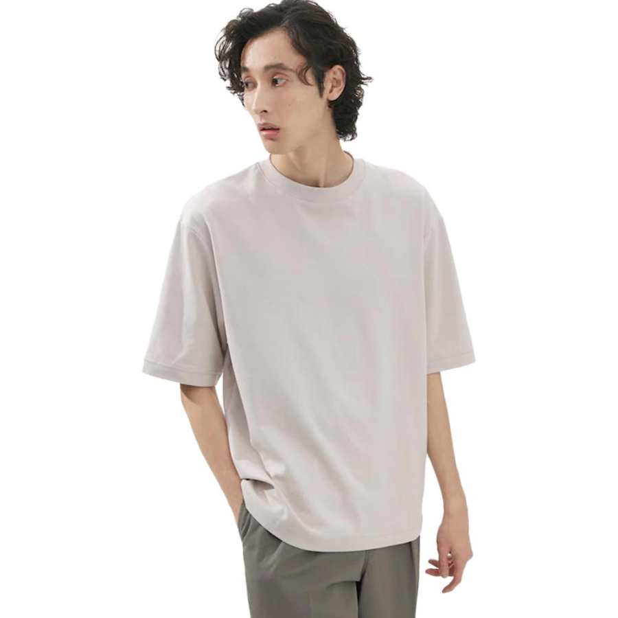 UNIQLO T Shirt Unisex Light Gray