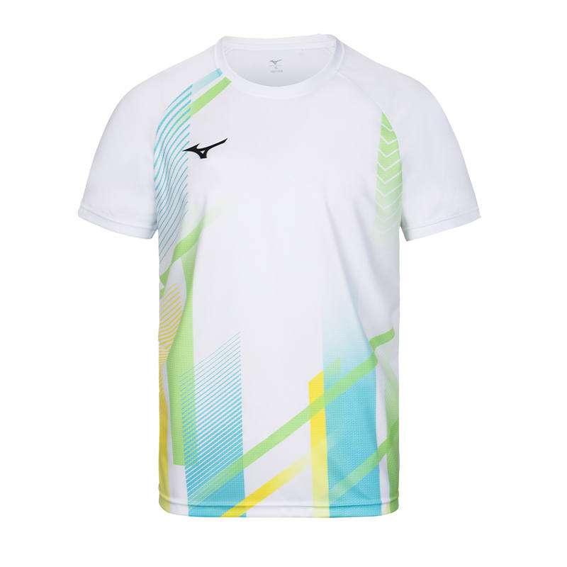 Mizuno Mizuno T Shirts Unisex Crew Neck Moderate