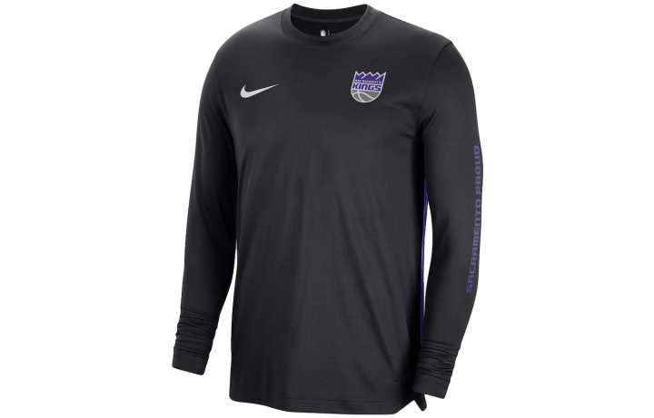 Nike Nike T Shirts Men's Black Crew Neck Moderate Straight Fit