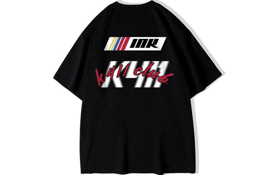 K411 T Shirts Unisex Crew Neck Moderate Straight Fit