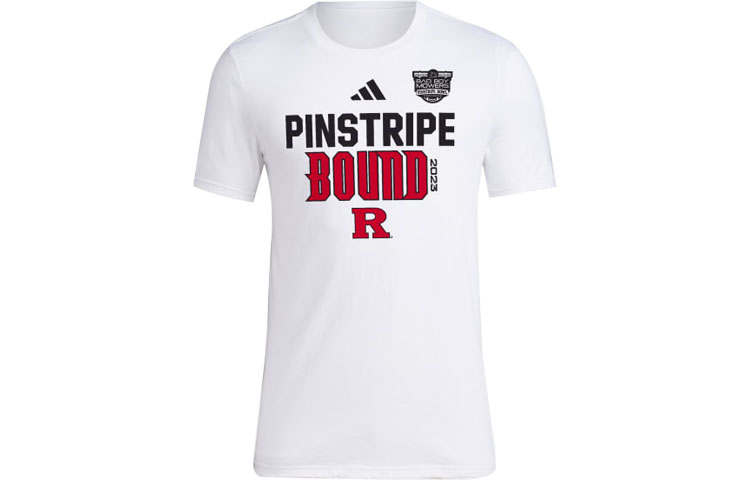 Adidas Adidas Rutgers Bowl Bound Tee T Shirt Men's White