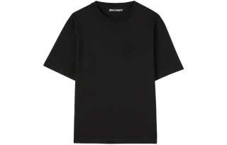 Palm Angels logo-embroidered T-shirt