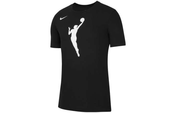 Nike Nike T Shirts Men's Black Crew Neck Moderate Straight Fit