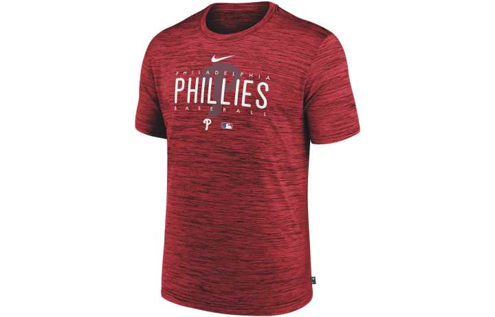 Nike Nike X MLB T Shirts Men's Red Crew Neck Moderate Straight Fit