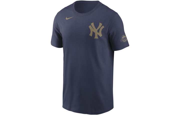 Nike Nike X MLB T Shirts Men's Dark Blue Crew Neck Moderate