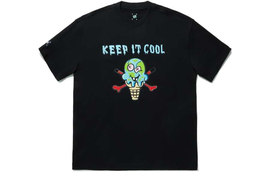 Li-Ning Li Ning x ICECREAM T Shirt Men's Black
