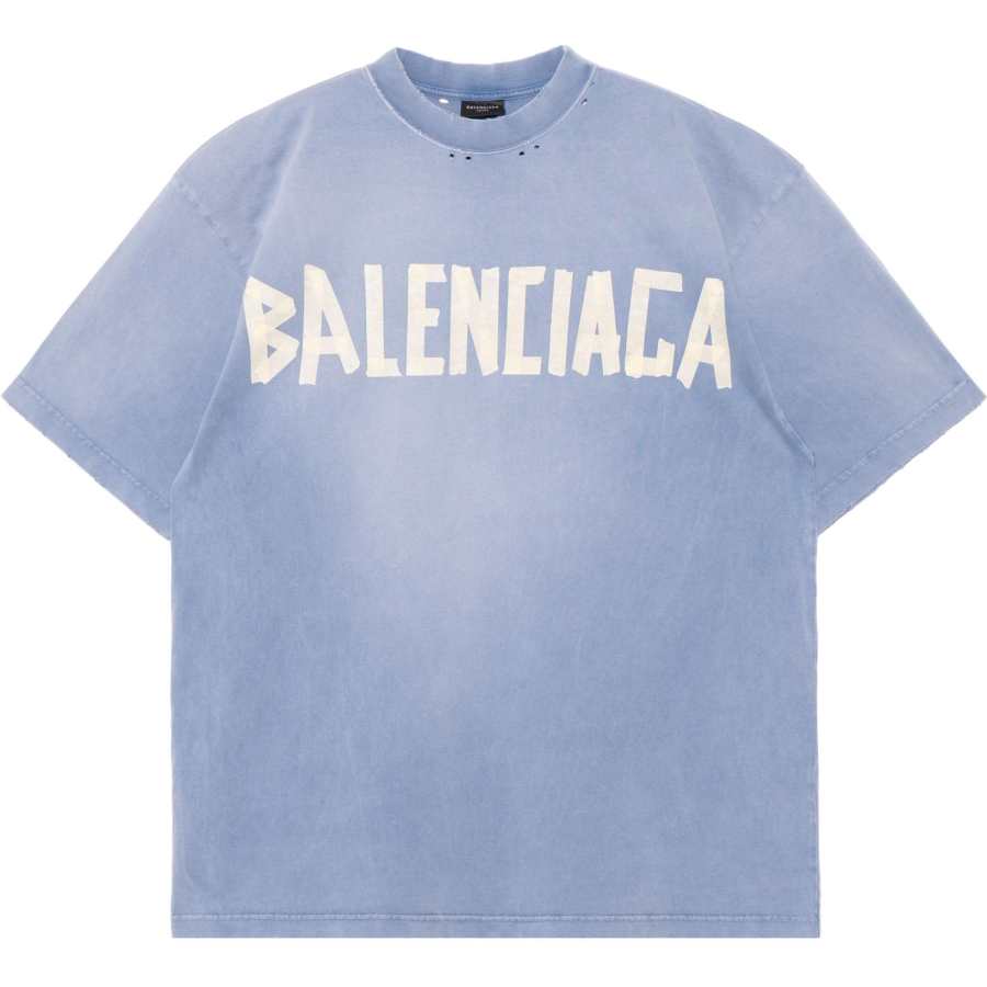 Balenciaga Blue Tape Type T-Shirt