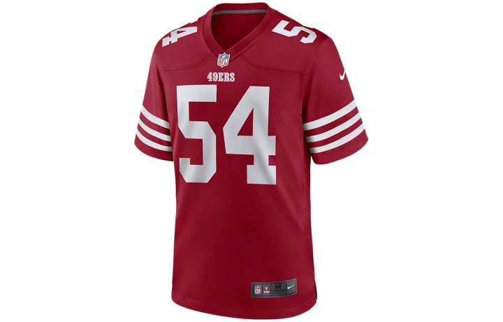 Nike Nike Nfl San Francisco 49ers (Fred Warner) Men's Game Football Jersey