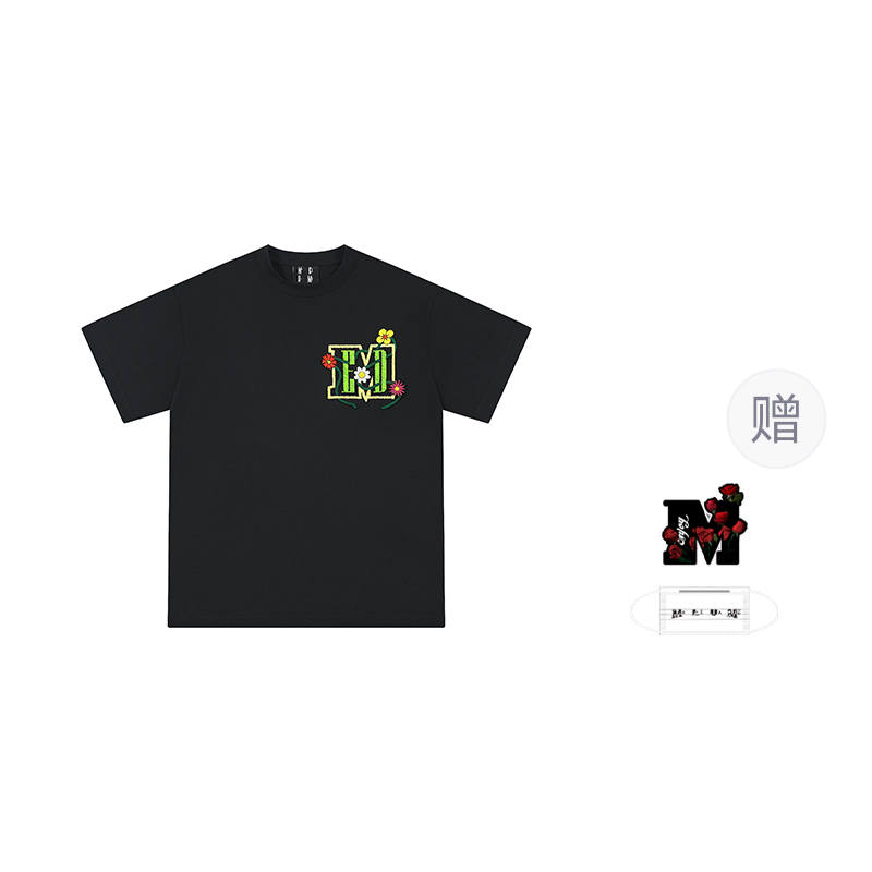 MEDM T Shirts Unisex Crew Neck Moderate Straight Fit