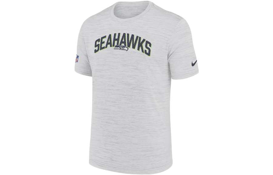 Nike Nike X NFL T Shirts Men's Light Gray Crew Neck Moderate Straight Fit