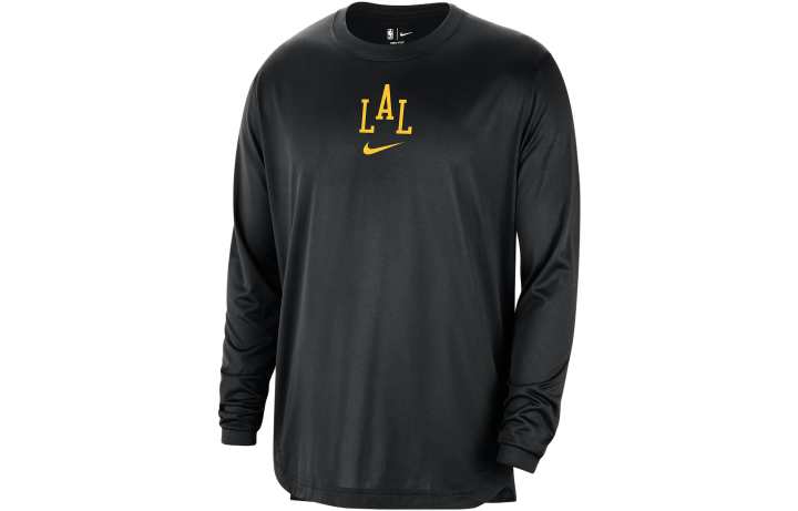 Nike Nike T Shirts Men's Black Crew Neck Moderate Straight Fit