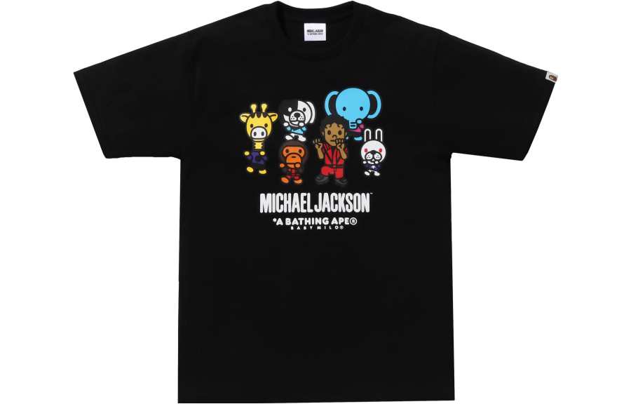 A BATHING APE Bape X Michael Jackson Baby Milo Tee