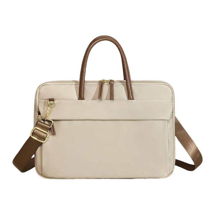 PAYOT Oxford Laptop Bag Unisex Apricot/Black