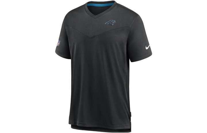 Nike Nike T Shirts Men's Black Crew Neck Moderate Straight Fit