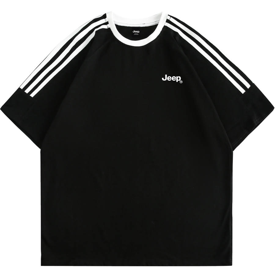 Jeep T Shirts Unisex Crew Neck Moderate Straight Fit