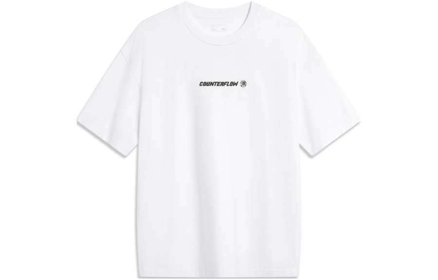 Li-Ning Li Ning CF Tracing T Shirt Men's Standard White