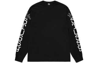 Stussy Pigment Dyed Jumbo Long Sleeve Tee