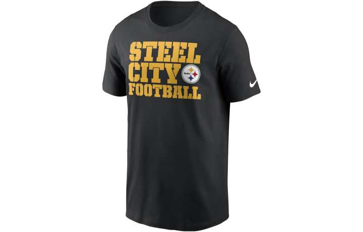 Nike Nike Pittsburgh Steelers Rewind Front And Back Hit Essential Men's Nike Nfl T-Shirt