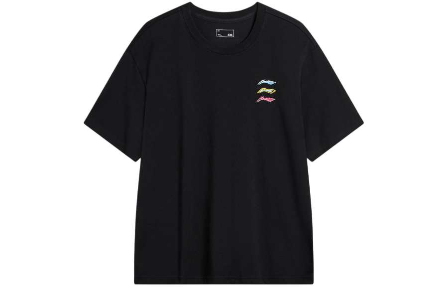 Li-Ning Li Ning T Shirts Men's Crew Neck Moderate
