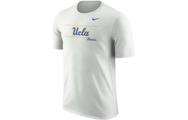Nike Nike T Shirts Men's White Crew Neck Moderate Straight Fit